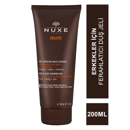 Nuxe Men Shower Gel Duş Jeli 200ml