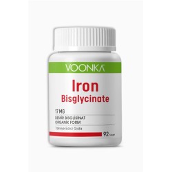 Voonka Iron Bisglycinate Demir 92 Kapsül