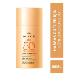 Nuxe Sun Spf 50 Light Fluid High Protection Hafif Dokulu Güneş Kremi 50 ml