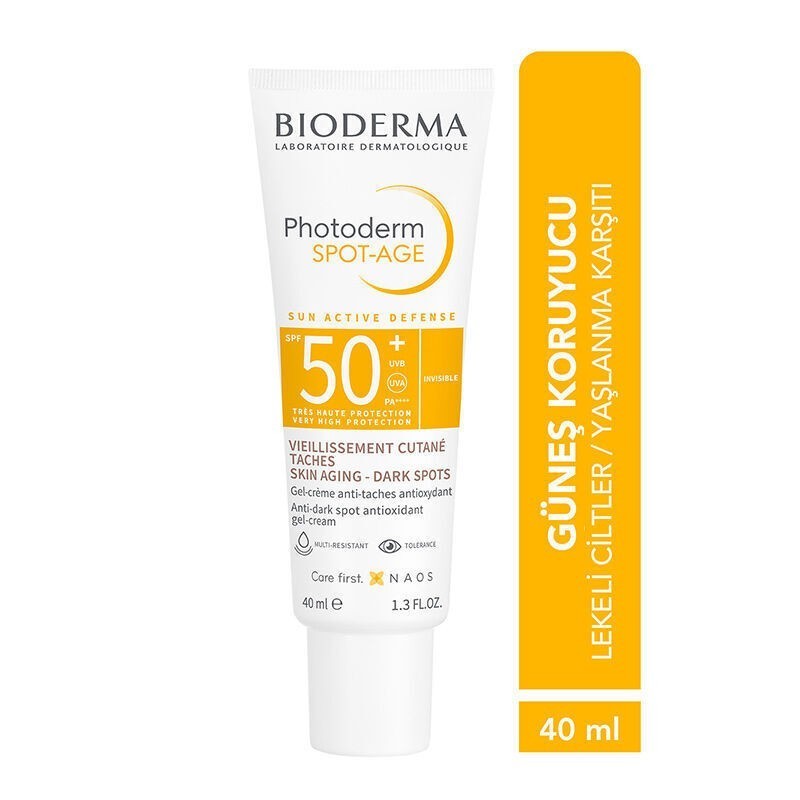 Bioderma Photoderm Spot Age Spf 50 Leke, Yaşlanma ve Kırışıklık Karşıtı Güneş Kremi 40 ml