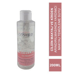 Cosmed Ultrasense Makyaj Temizleme Suyu 200 ml - Miad 06- 2023 -