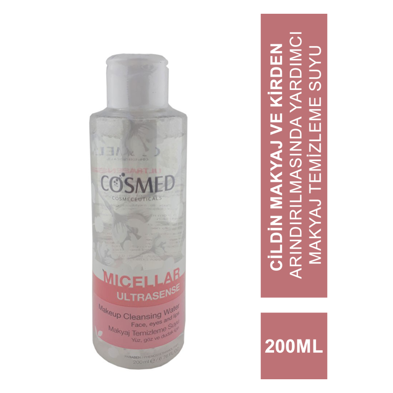 Cosmed Ultrasense Makyaj Temizleme Suyu 200 ml - Miad 06- 2023 -
