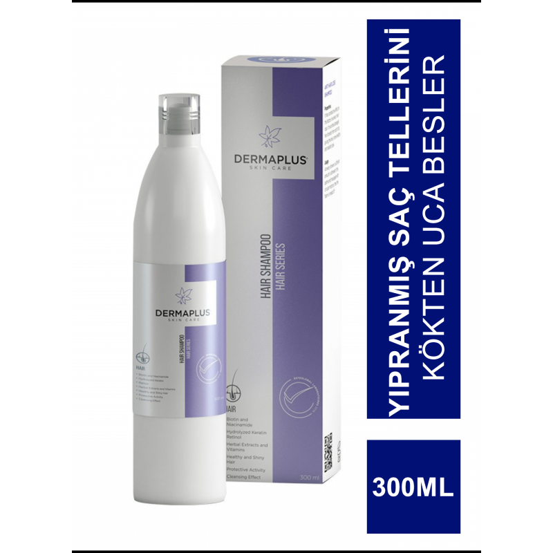 DermaPlus MD Hair Shampoo 300 ML Dökülme Karşıtı Şampuan DermaPlus MD Hair Shampoo 300 ML Dökülme Karşıtı Şampuan