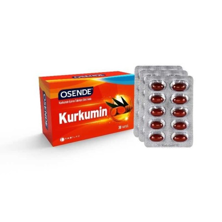 Osende Kurkumin 30 Yumuşak Kapsül