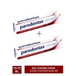 Parodontax Diş Macunu Beyazlatıcı Whitening 75ml+75ml 2 Adet
