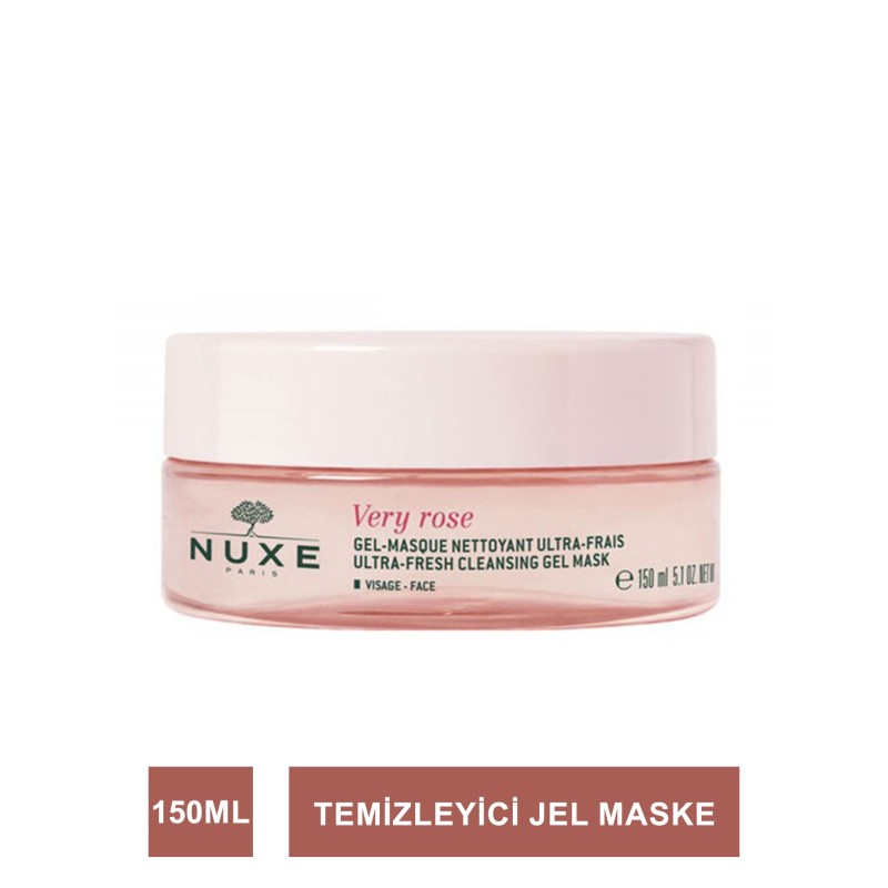 Nuxe Very Rose Cleansing Gel Mask - Temizleyici Jel Maske 150ml