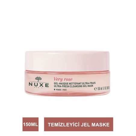 Nuxe Very Rose Cleansing Gel Mask - Temizleyici Jel Maske 150ml