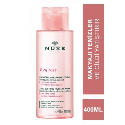 Nuxe Very Rose 3-In 1 Soothing Micellar Water - Temizleme Suyu 400 ml