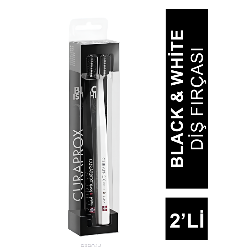 Curaprox Black&White Edition 2'li Diş Fırçası