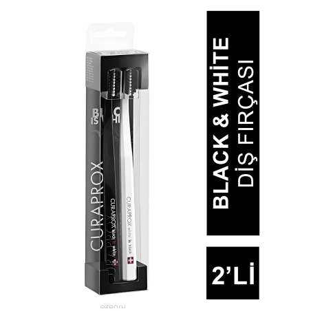 Curaprox Black&White Edition 2'li Diş Fırçası
