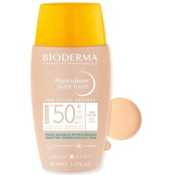 Bioderma Photoderm Nude Touch  Very Light Spf 50+ Natural Renkli Güneş Koruyucu 40 ml