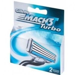 Gillette Mach 3 Turbo Bıçak 2'li Yedek