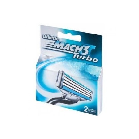 Gillette Mach 3 Turbo Bıçak 2'li Yedek