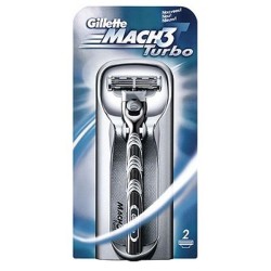 Gillette Mach 3 Turbo Makine 2-UP