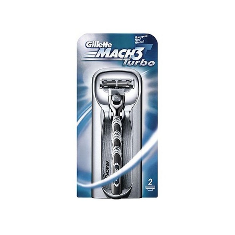 Gillette Mach 3 Turbo Makine 2-UP Gillette Mach 3 Turbo Makine 2-UP