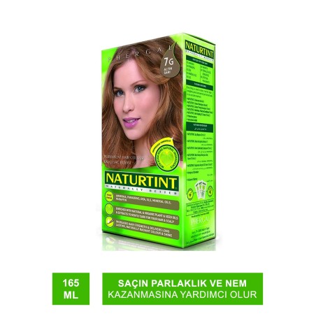 Naturtint Kalıcı Saç Boyası 7G Altın Sarı 165 ml