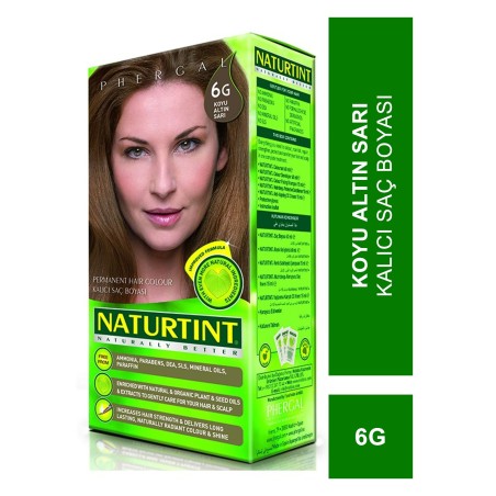 Naturtint Kalıcı Saç Boyası 6G Koyu Altın Sarı 165 ml