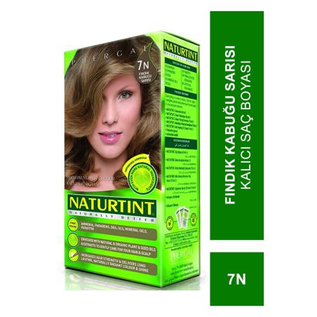 Naturtint Kalıcı Saç Boyası 7N Fındık Kabuğu Sarısı 165 ml