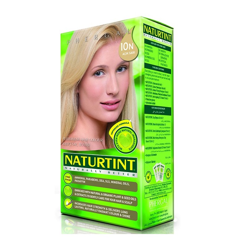 Naturtint Kalıcı Saç Boyası 10N Açık Sarı 165 ml | TuruncuKasa Naturtint Kalıcı Saç Boyası 10N Açık Sarı 165 ml | TuruncuKasa