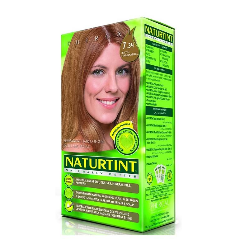 Naturtint Kalıcı Saç Boyası 7.34 165 ml | TuruncuKasa Naturtint Kalıcı Saç Boyası 7.34 165 ml | TuruncuKasa