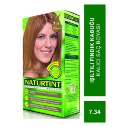 Naturtint Kalıcı Saç Boyası 7.34 Işıltılı Fındık Kabuğu 165 ml