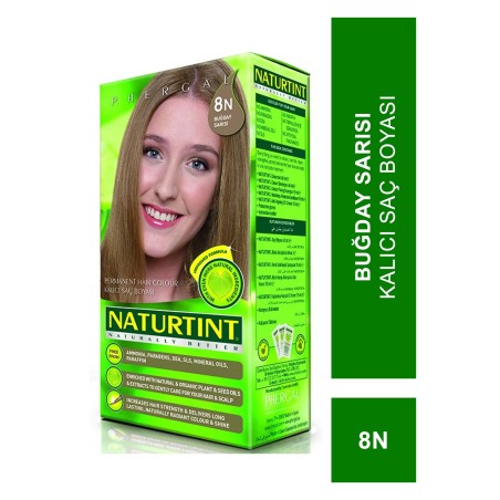 Naturtint Kalıcı Saç Boyası 8N Buğday Sarısı 165 ml