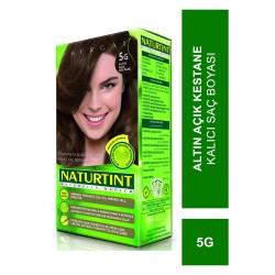 Naturtint Kalıcı Saç Boyası 5G Altın Açık Kestane 165 ml