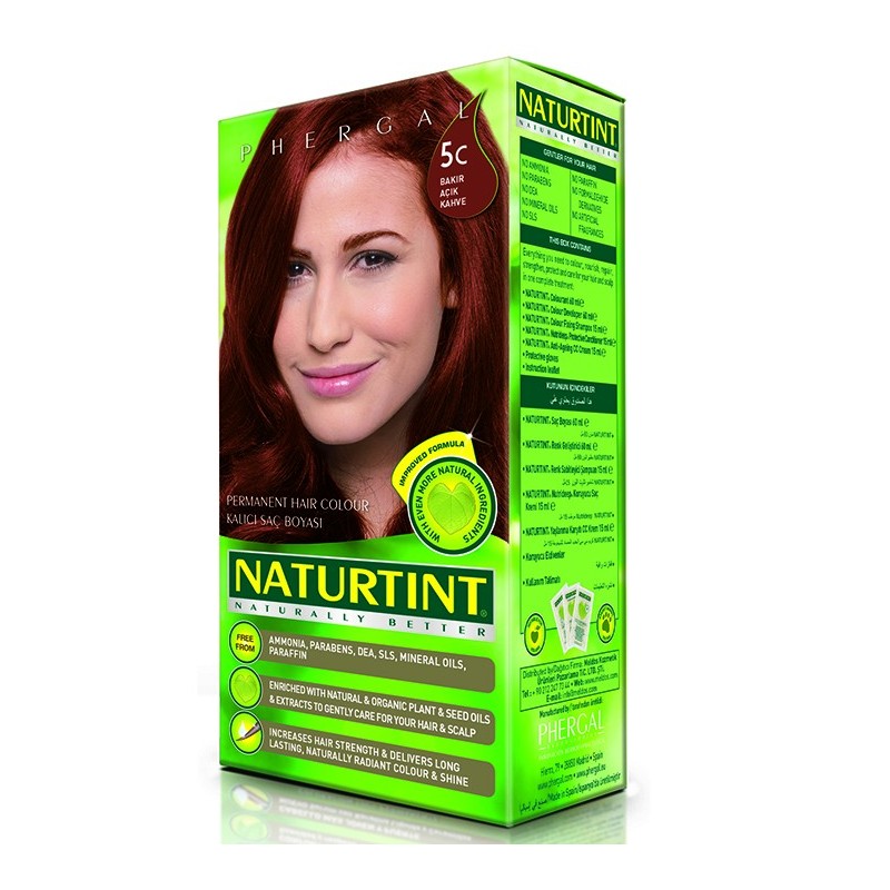 Naturtint Kalıcı Saç Boyası 5C Bakır 165 ml | TuruncuKasa Naturtint Kalıcı Saç Boyası 5C Bakır 165 ml | TuruncuKasa