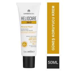 Heliocare 360 Mineral Fluid SPF+50 Güneş Koruyucu Krem 50 ml