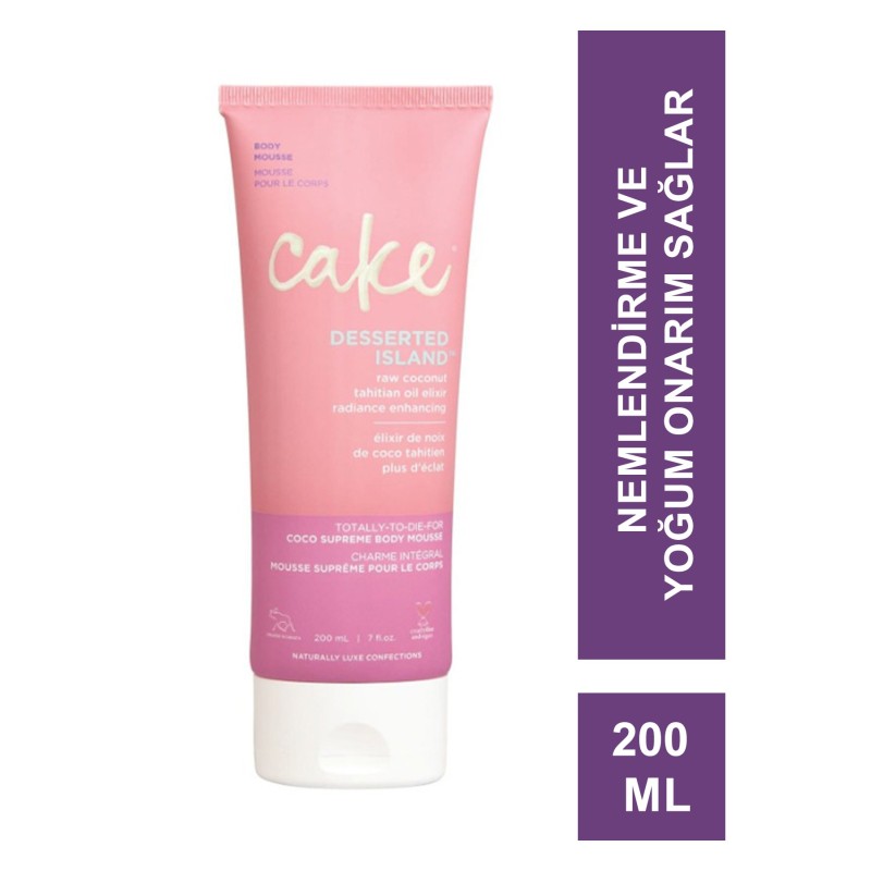 Cake Desserted Island Nemlendirici Vücut Kremi 200 ml