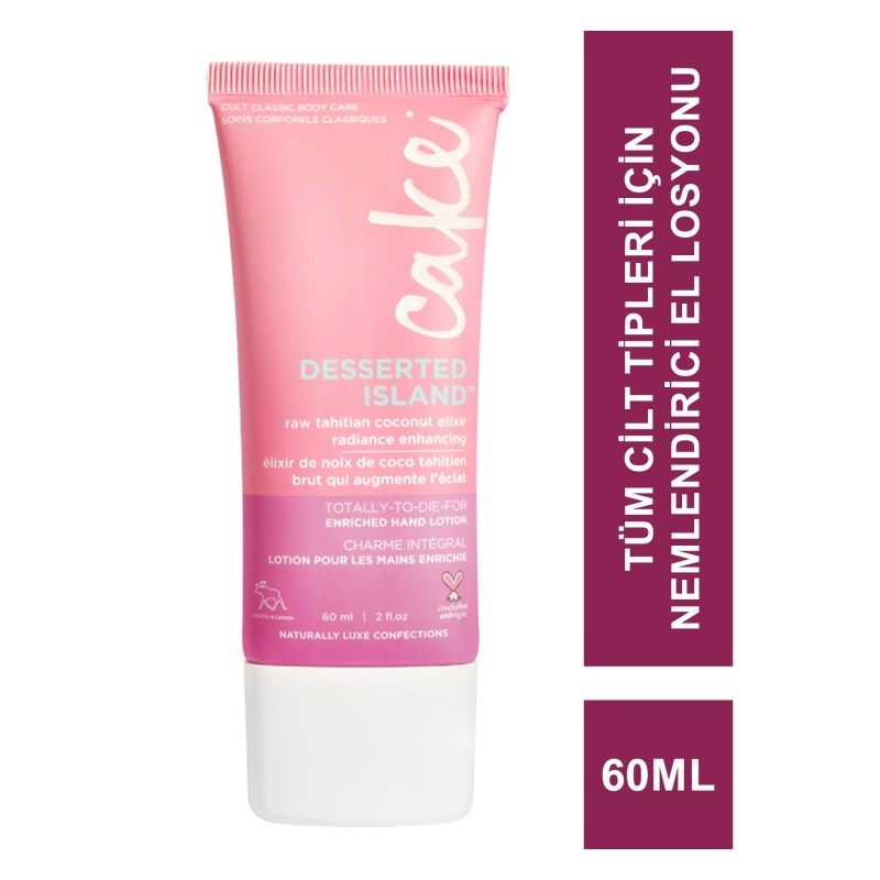 Cake Desserted Island Nemlendirici El Losyonu 60 ml