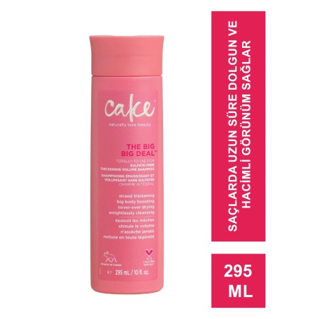 Cake The Big Big Deal Dolgunlaştırıcı Volüm Şampuan 295 ml
