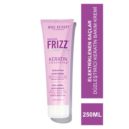 Marc Anthony Frizz Keratin Smoothing Conditioner Elektriklenen Saçlar Düzleştirici Keratin Bakım Kremi 250 ml