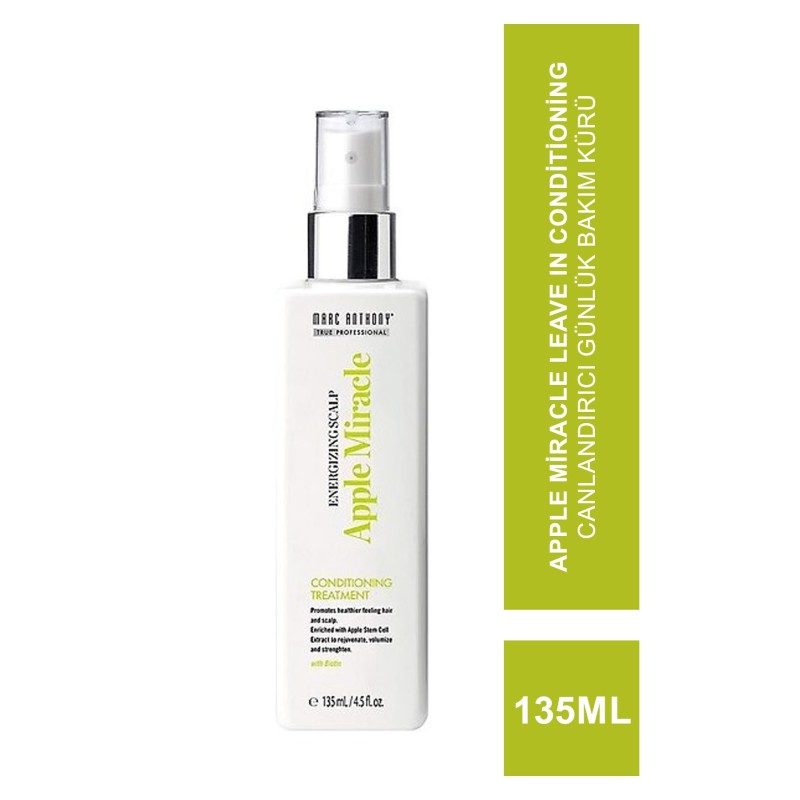 Marc Anthony Apple Miracle Leave In Conditioning ( Canlandırıcı Günlük Bakım Kürü ) 135 ml