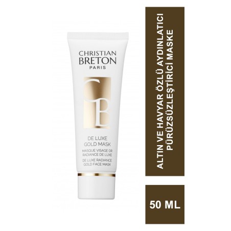 Christian Breton De Luxe Gold Mask Altın ve Havyar Özlü Aydınlatıcı Maske 50 ml