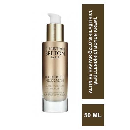 Christian Breton The Ultimate Neck Cream Altın ve Havyar Özlü Boyun Kremi 50 ml