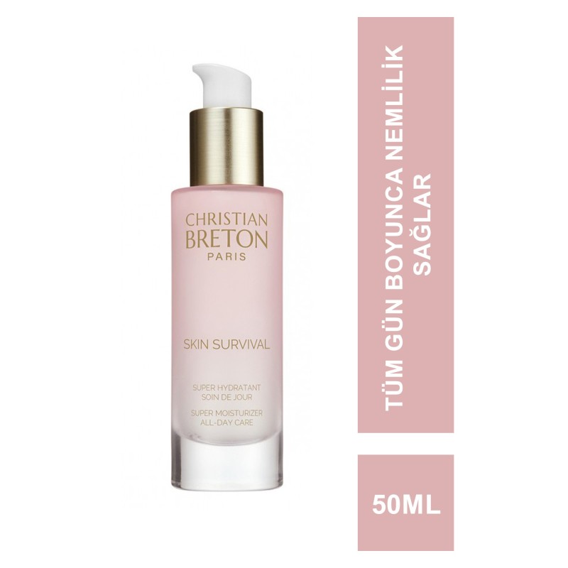 Christian Breton Skin Survival Süper Nemlendirici Krem 50 ml Christian Breton Skin Survival Süper Nemlendirici Krem 50 ml