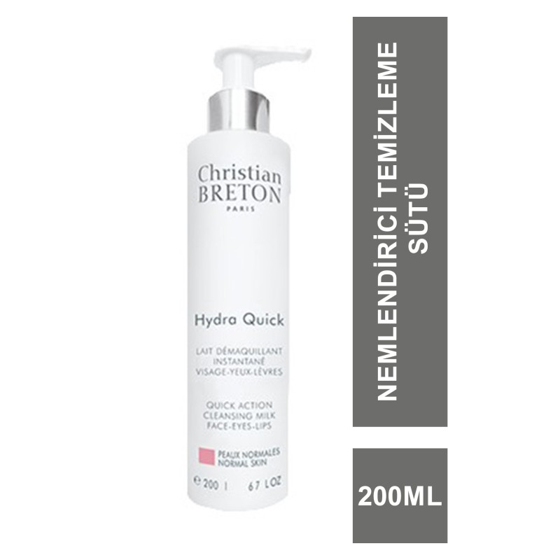 Christian Breton Hydra Quick Yüz Temizleme Sütü 200 ml Christian Breton Hydra Quick Yüz Temizleme Sütü 200 ml