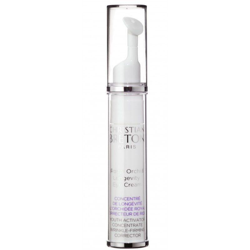 Christian Breton Royal Orchid Eye Cream Hassas ve Olgun Ciltler için Göz Kremi 10 ml