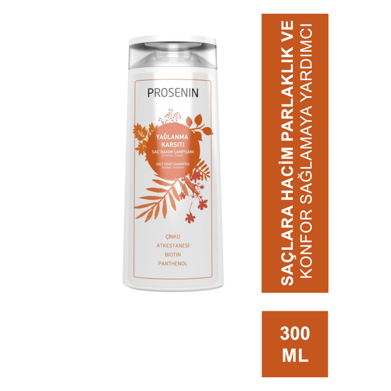 Prosenin Yağlanma Karşıtı Saç Bakım Şampuanı 300 ml (S.K.T 01-2023)