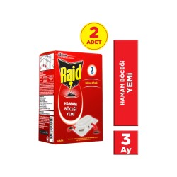 Raid Hamam Böceği Yemi 6'lı 2 Adet