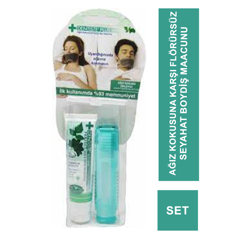 Dentiste Plus White Seyahat Boy Diş Macunu ve Diş Fırçası Seti 20g (S.K.T 04-2024) Dentiste Plus White Seyahat Boy Diş Macunu ve Diş Fırçası Seti 20g (S.K.T 04-2024)
