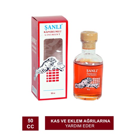 Şanlı Kapsikumlu Liniment 50cc