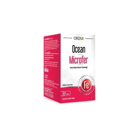 Ocean Microfer 30 Tablet Takviye Edici Gıda