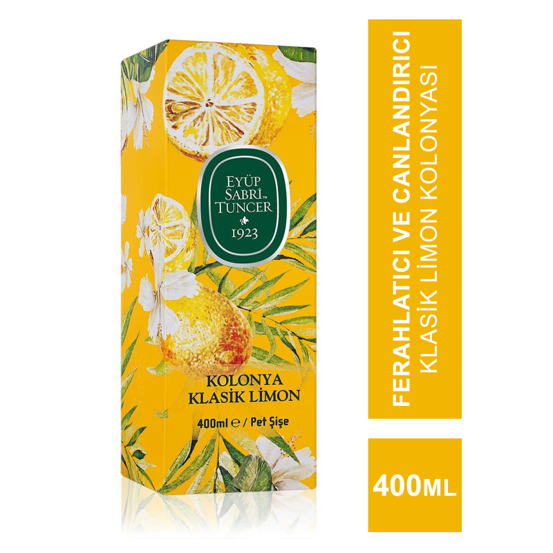 Eyüp Sabri Tuncer Limon Kolonyası 400 ml Pet Şişe