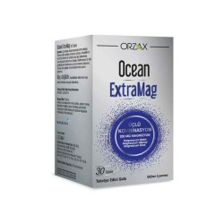 Ocean ExtraMag Üçlü Kombinasyon Takviye Edici Gıda 30 Tablet