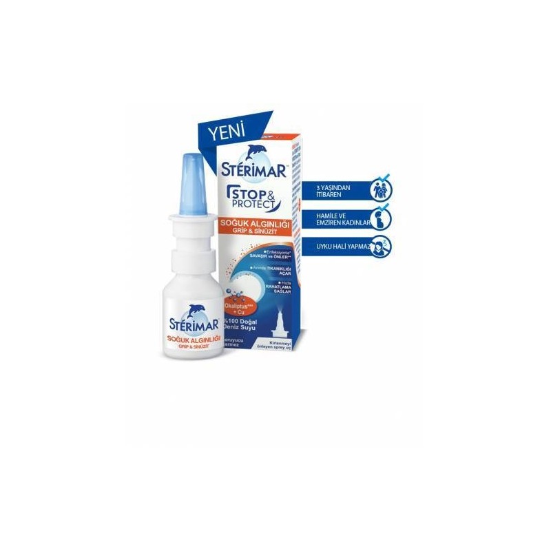 Sterimar Stop Protect Soğuk Algınlığı Grip Sinüzit 20 ml