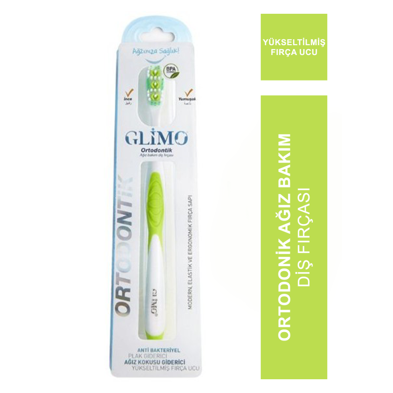 Glimo Ortodontik Yumuşak Diş Fırçası Glimo Ortodontik Yumuşak Diş Fırçası