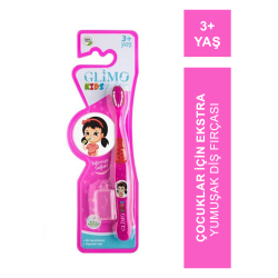 Glimo Kids Ekstra Yumuşak Diş Fırçası 3+ Yaş ( Kız )