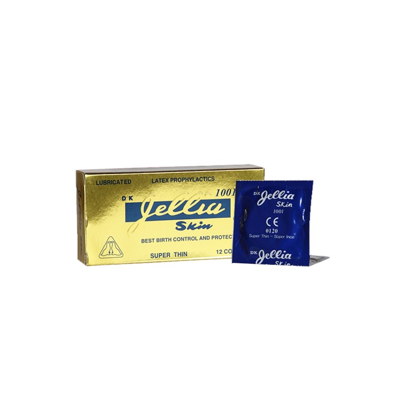 Jellia Skin Süper İnce Prezervatif Jellia Skin Süper İnce Prezervatif